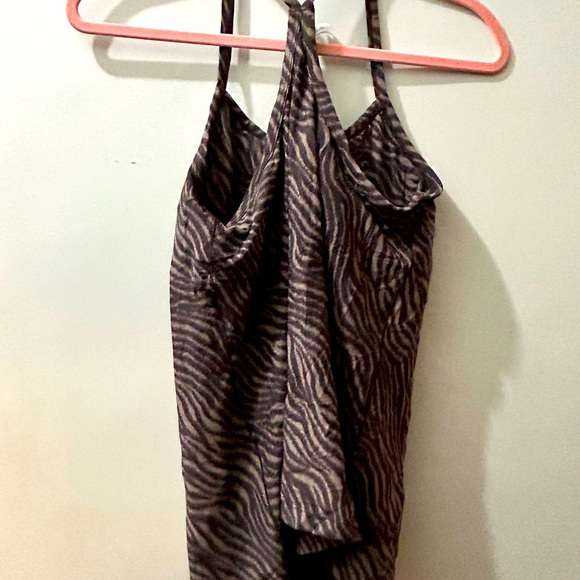 Brand New Aerie Offline Animal Print Tank with Built-In Bra - Picture 3 of 4